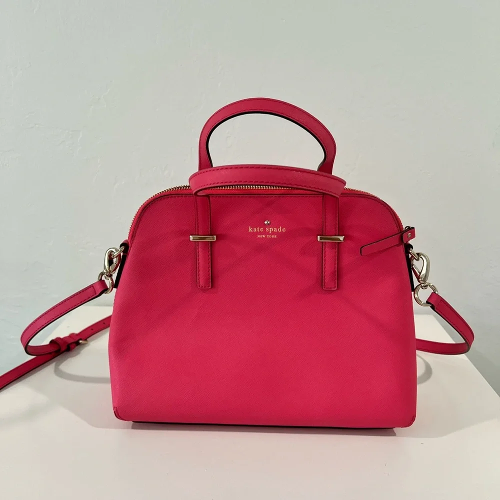 kate spade Hot Pink Leather Satchel